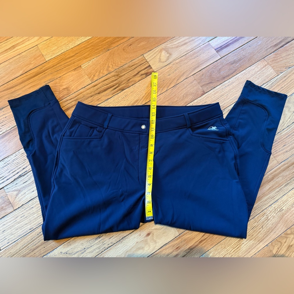 Piper by SmartPak Full Seat Breeches 38R Women’s Blue Equestrian Riding Pants - Picture 11 of 14